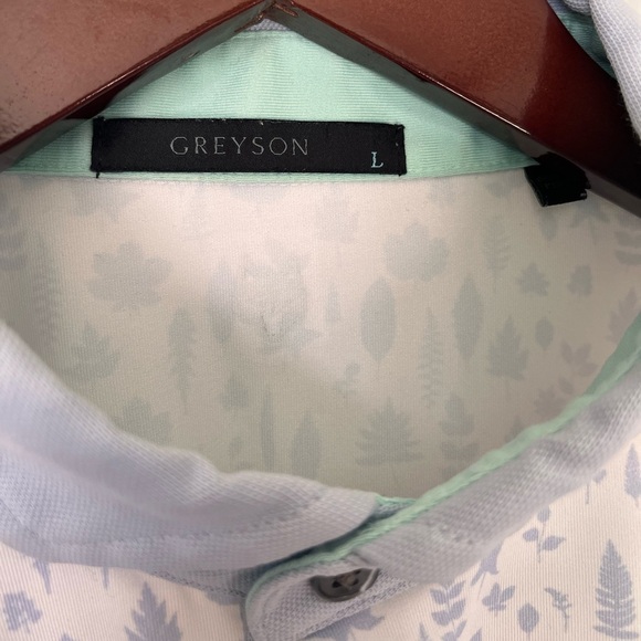 Mens Greyson Premium Short Sleeve Golf Polo Shirt Large - Picture 7 of 10